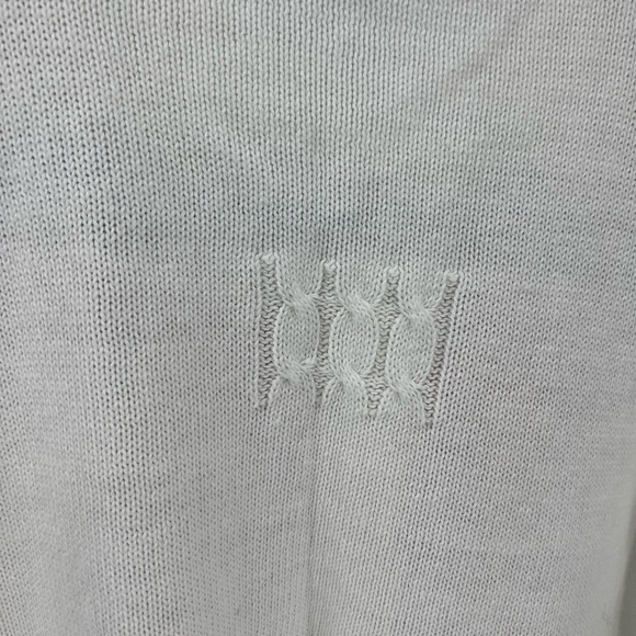 Belle pointe, vintage, floral embroidered short sleeve, sweater cardigan, M - Picture 8 of 13